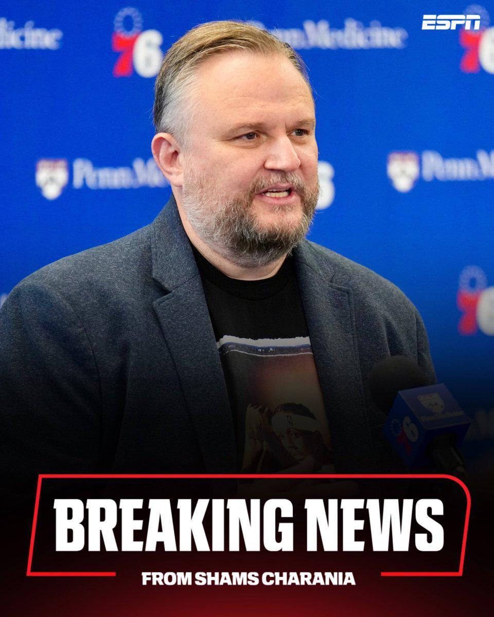 球探体育即时比分比分-曾发涉港不当言论!NBA名记Shams:76人队解雇总经理莫雷